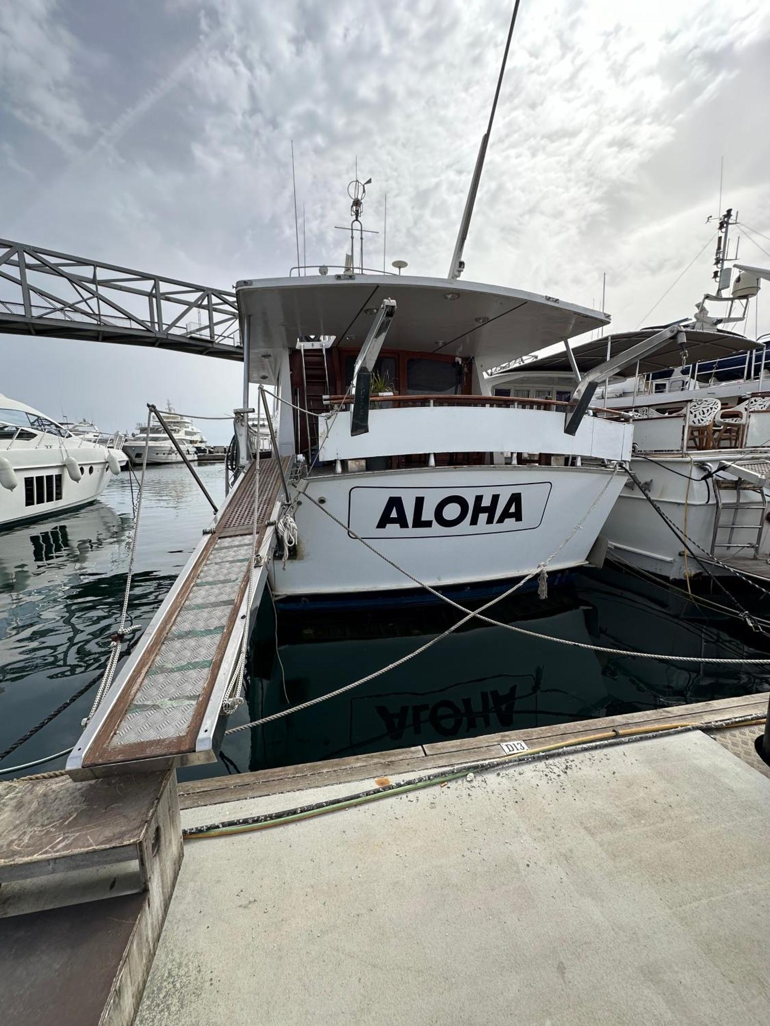 Habitacion Marineria Boat Aloha Barcelona Exteriör bild